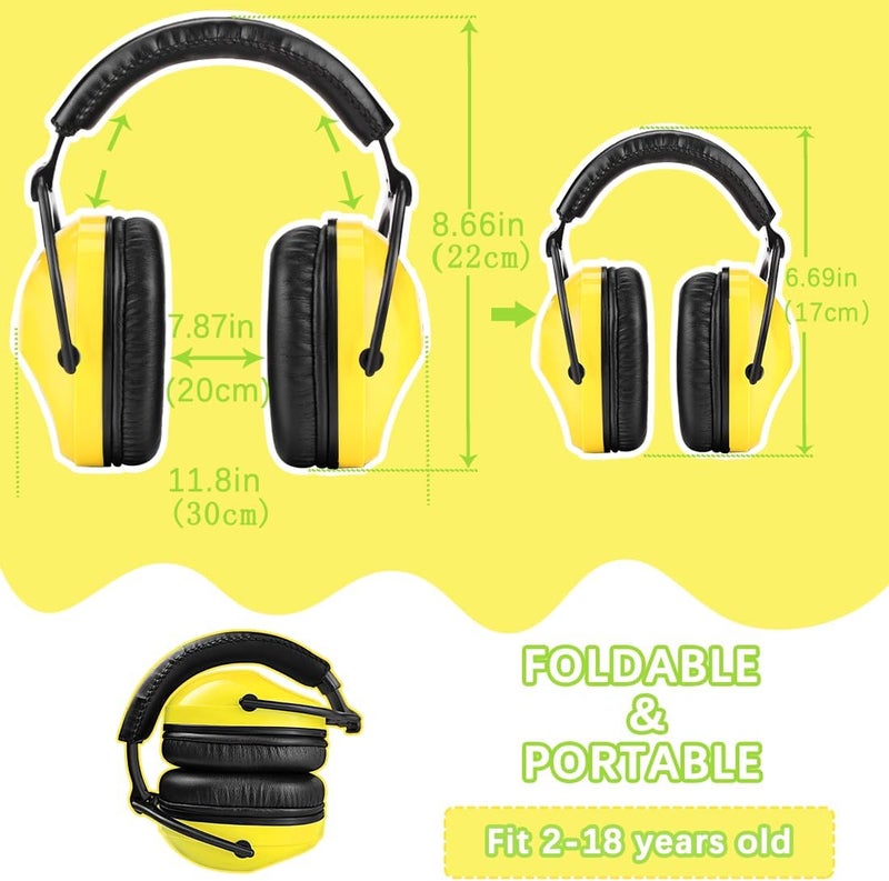 Zohan Kids Ear Protection 2 Pack,Kids Noise Canceling Headphone for Concerts, Monster Truck, Fireworks - Image 5